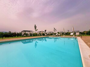 Seasonal outdoor pool