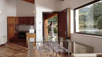 Appartamento familiare, 2 camere da letto, lato giardino | Cucina privata | Mini-frigorifero