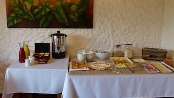Petit déjeuner buffet compris tous les jours