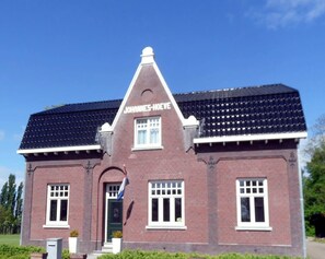 Façade de l’hébergement