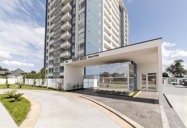 Facciata della struttura