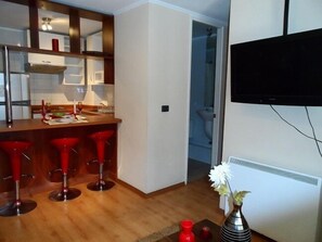 Standard Apartment, 2 Bedrooms | Living area | Flat-screen TV