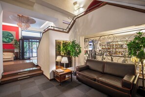 Sala de estar en el lobby