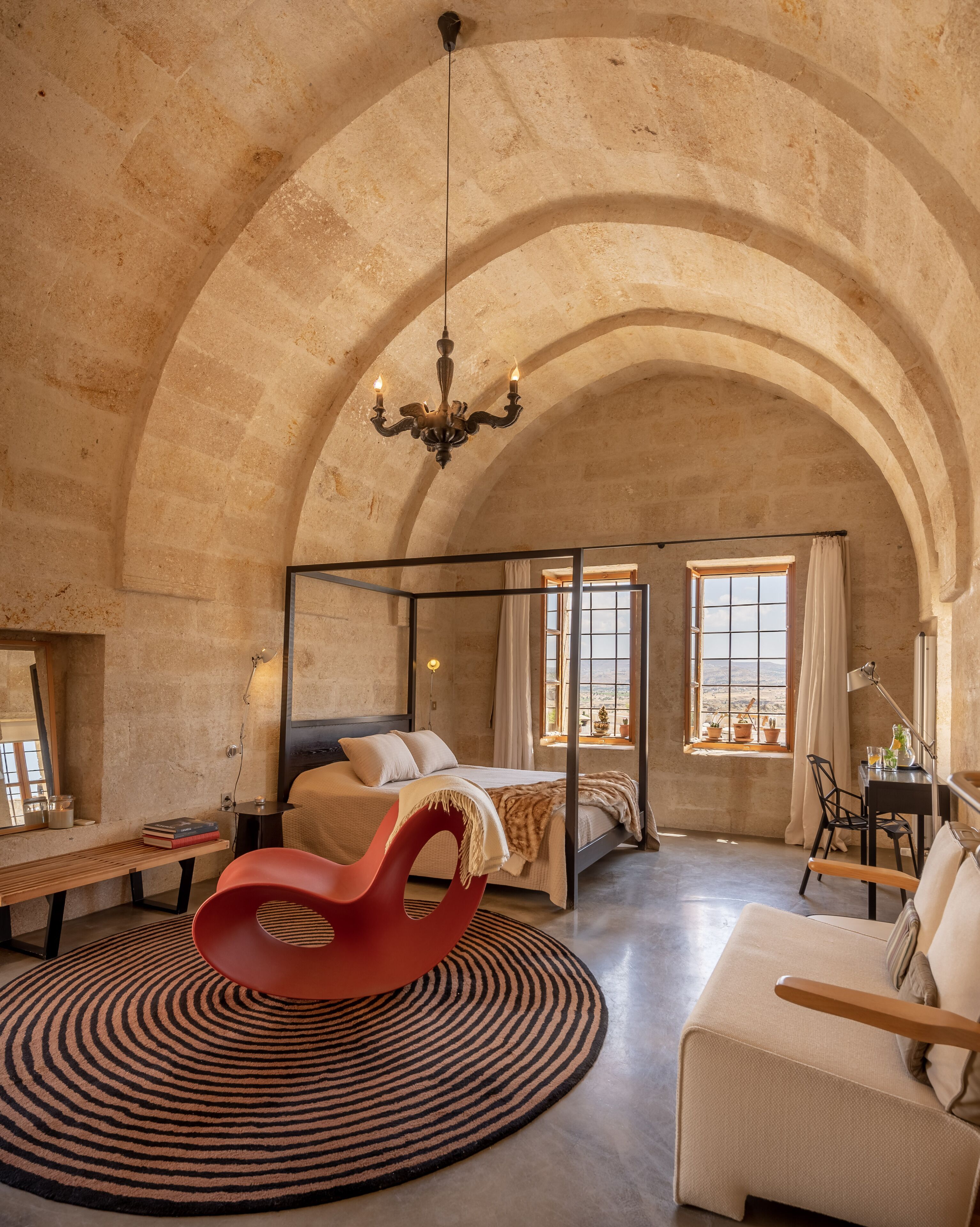 stone deluxe room with view | premium bedding, in-room safe, soundproofing, free wifi