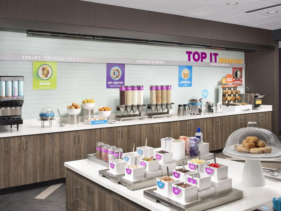 Petit déjeuner buffet compris tous les jours