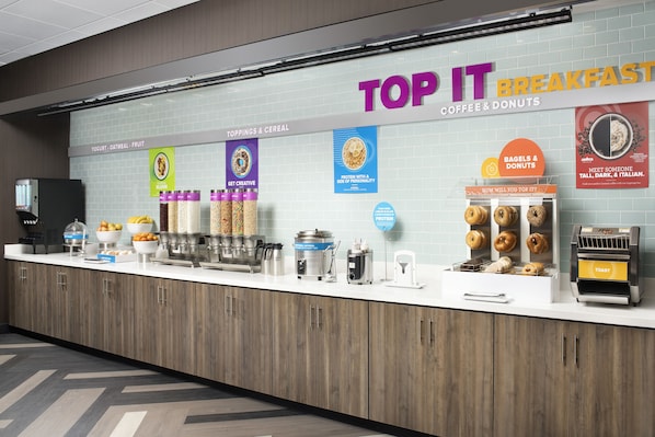 Petit déjeuner buffet compris tous les jours