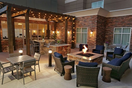 Terrace/patio. Homewood Suites by Hilton West Fargo Sanford Medical Center