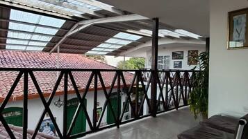Panoramic Double or Twin Room, Balcony, Courtyard View | View from room