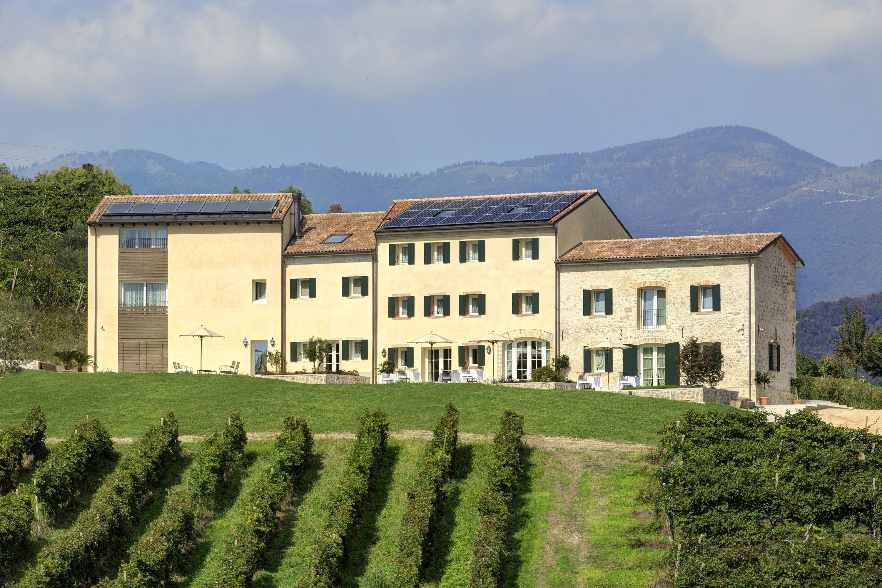 Fassade der Unterkunft