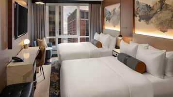 Premium bedding, in-room safe, desk, iron/ironing board