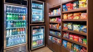 A vending machine area with various snacks and beverages. - Fairfield Inn & Suites Boston Marlborough/Apex Center (Marlborough)