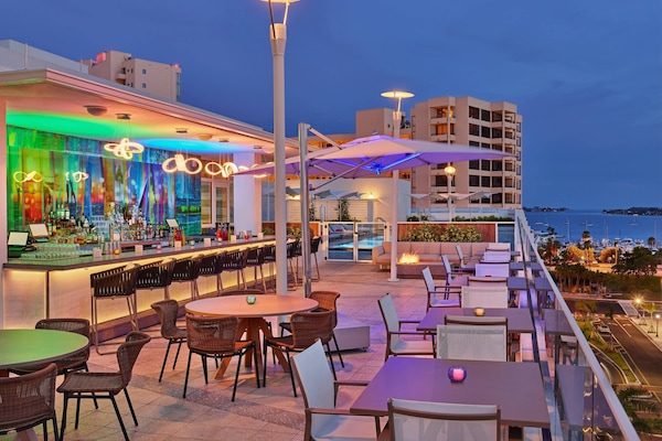 Outdoor pool, open 7:00 AM to 7:00 PM, cabanas (surcharge)