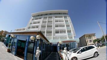 Entrée de l’hébergement