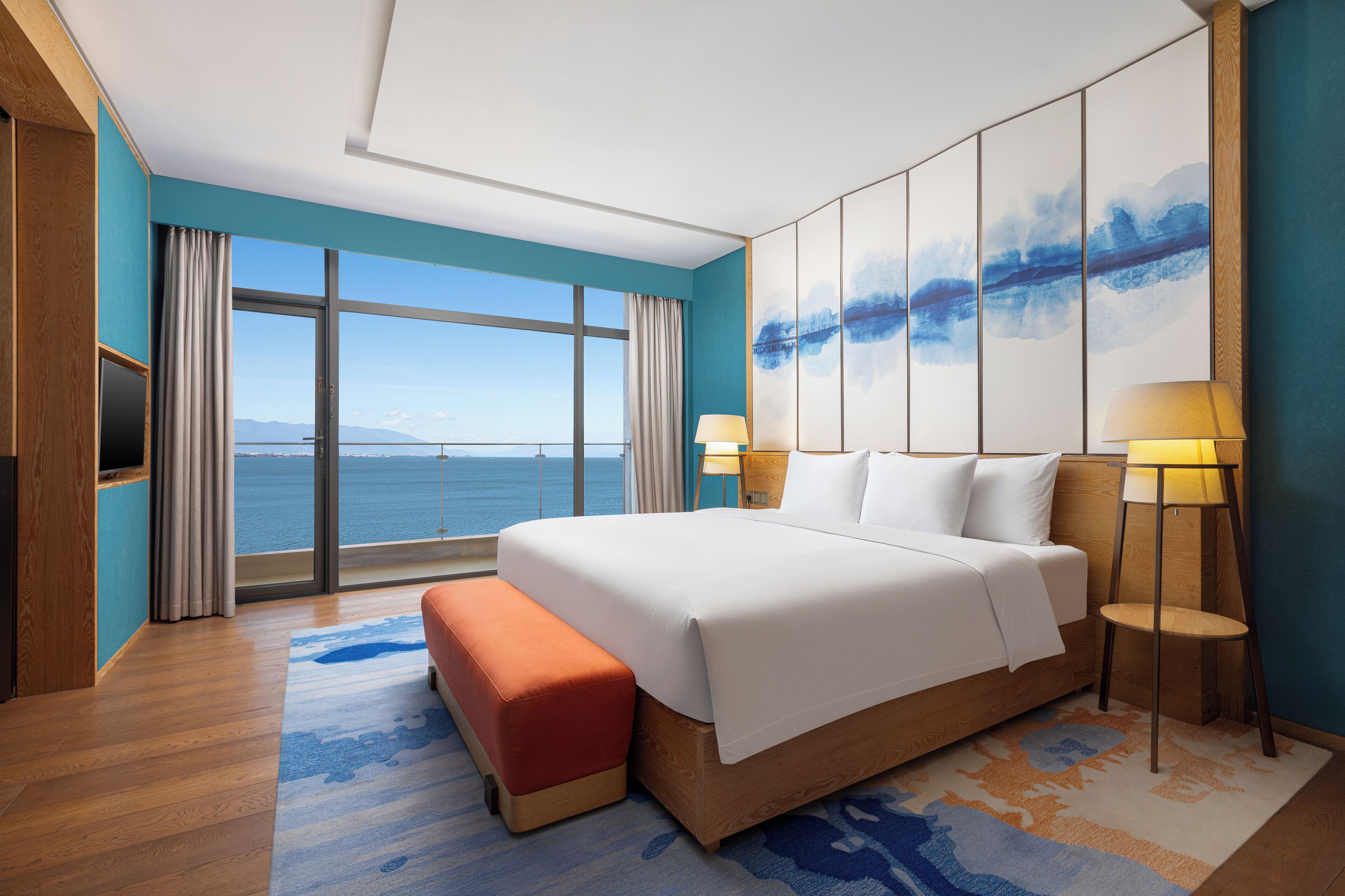 Suite, 1 kamar tidur (180 Degree Erhai View) | Pemandangan dari kamar