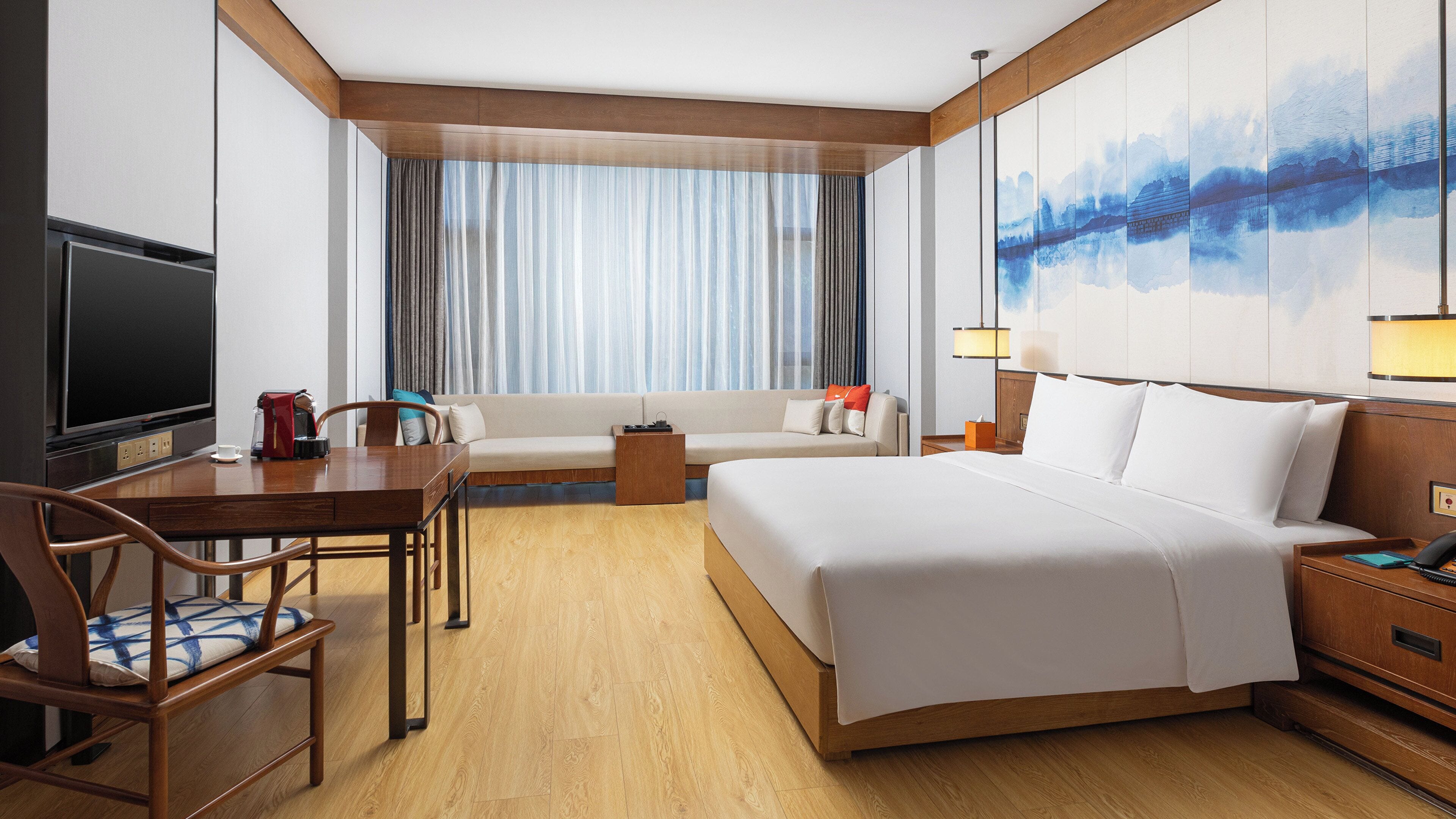 Couette en duvet d'oie, minibar, coffres-forts dans les chambres