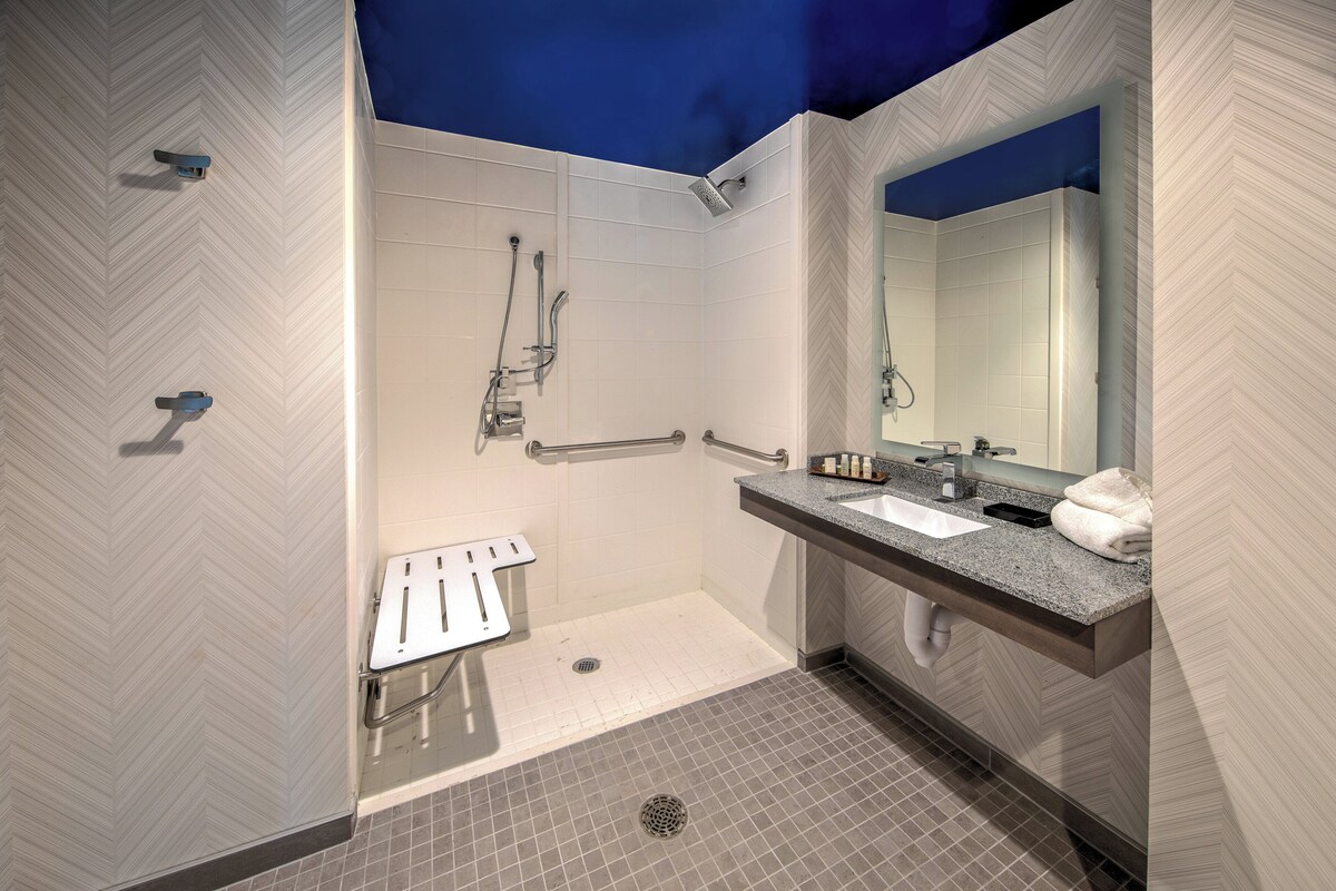 Suite, 1 très grand lit, accessible aux personnes à mobilité réduite (Communications)