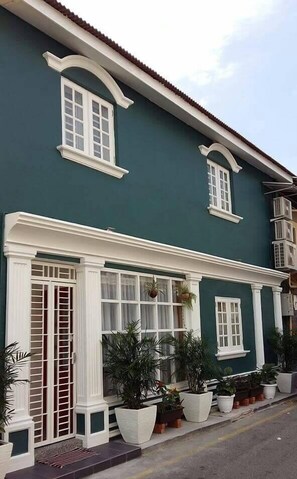 Fassade der Unterkunft