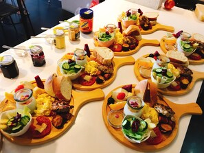 Inbegriffenes Frühstück