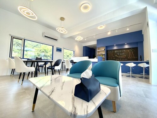 Blue and White Holiday B&B