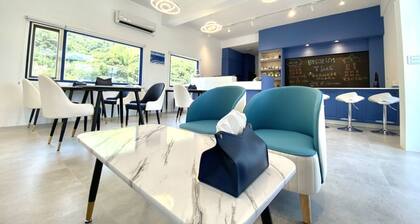 Blue and White Holiday B&B