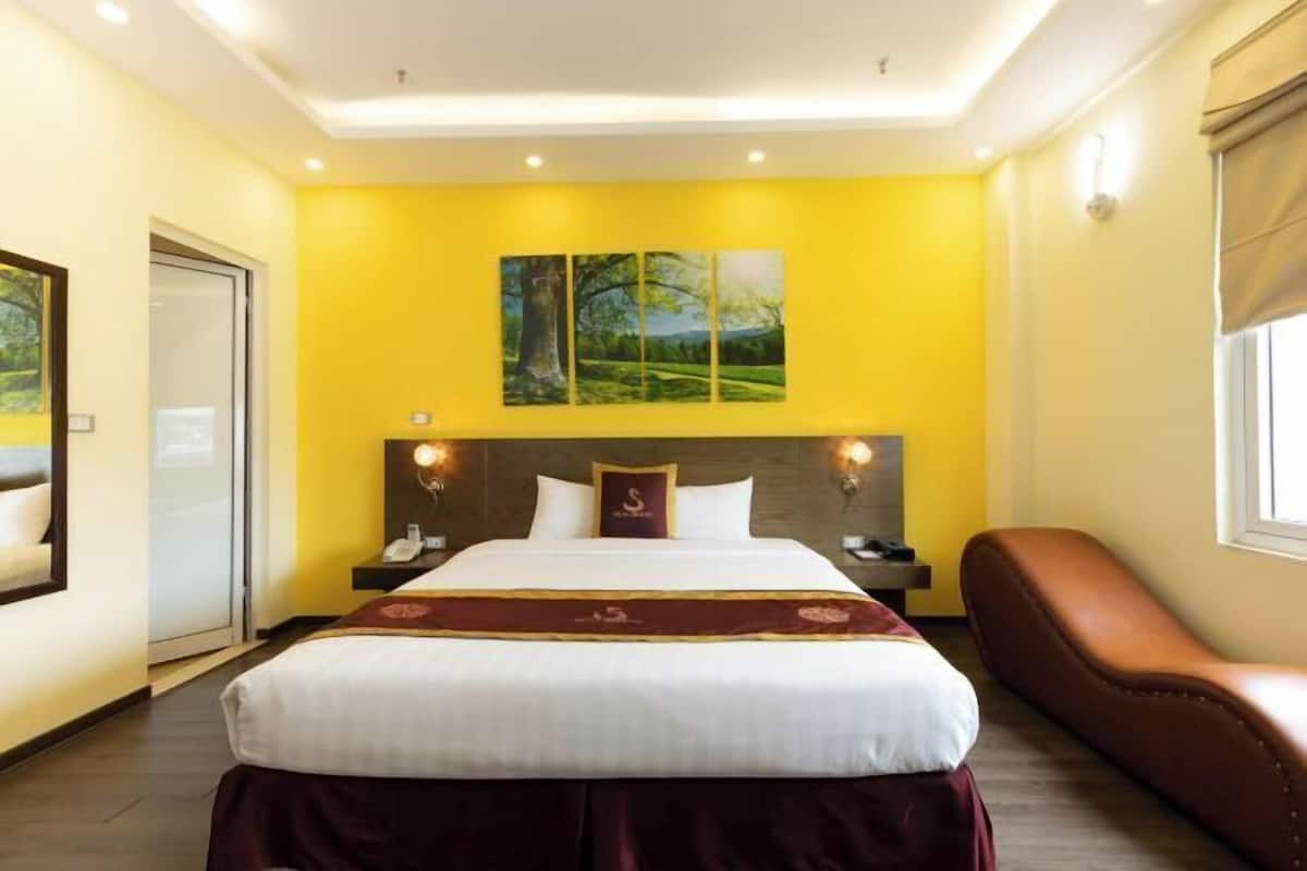 1 quarto, frigobar, individualmente decorados