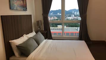 Deluxe Studio Suite | Meja, seterika/papan seterika, Wi-fi percuma