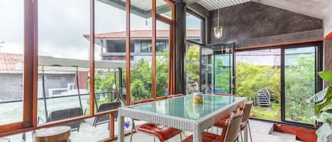 Zona de estar del vestíbulo