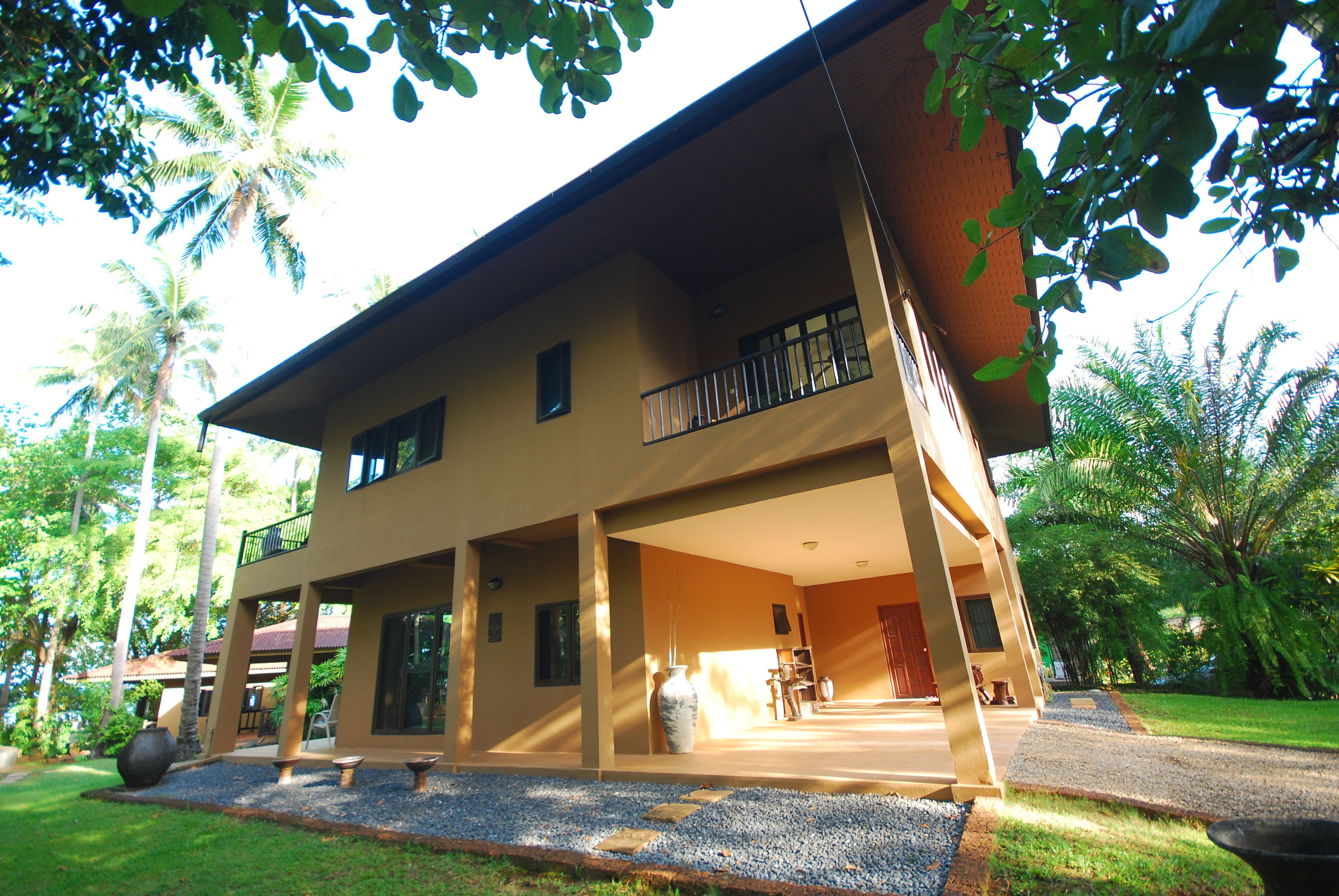 Entrée de l’hébergement