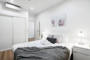 プレミアム アパートメント 3 ベッドルーム | 1 室のベッドルーム、高級寝具、アイロン / アイロン台、WiFi (無料)