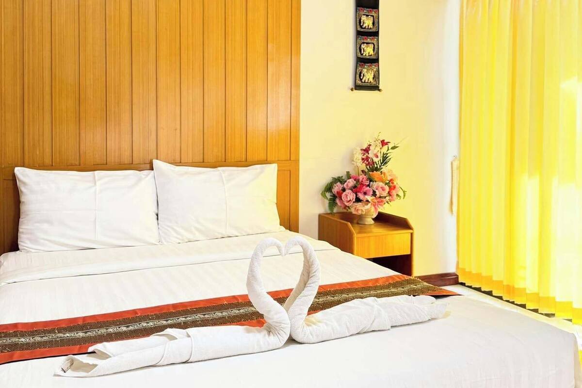 1 bilik tidur, meja, Wi-fi percuma, cadar katil