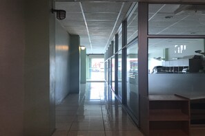 Entrée de l’hébergement
