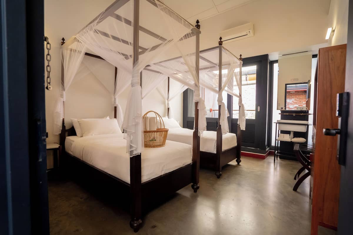 Standard Twin Room, 2 Twin Beds, Balcony | In-room safe, iron/ironing board, free WiFi, bed sheets