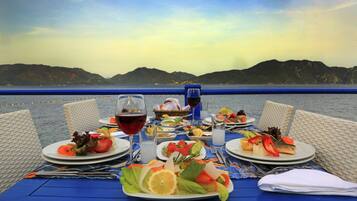 5 Restaurants, Mittagessen, Abendessen, italienische Küche
