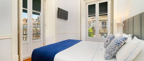 Superior appartement, 1 slaapkamer | Lakens van Egyptisch katoen, luxe beddengoed