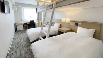 Soundproofing, free WiFi, bed sheets