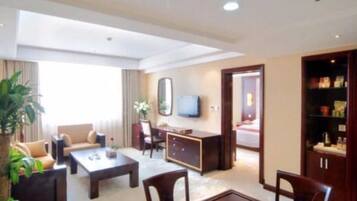 Minibar, in-room safe, desk, blackout drapes