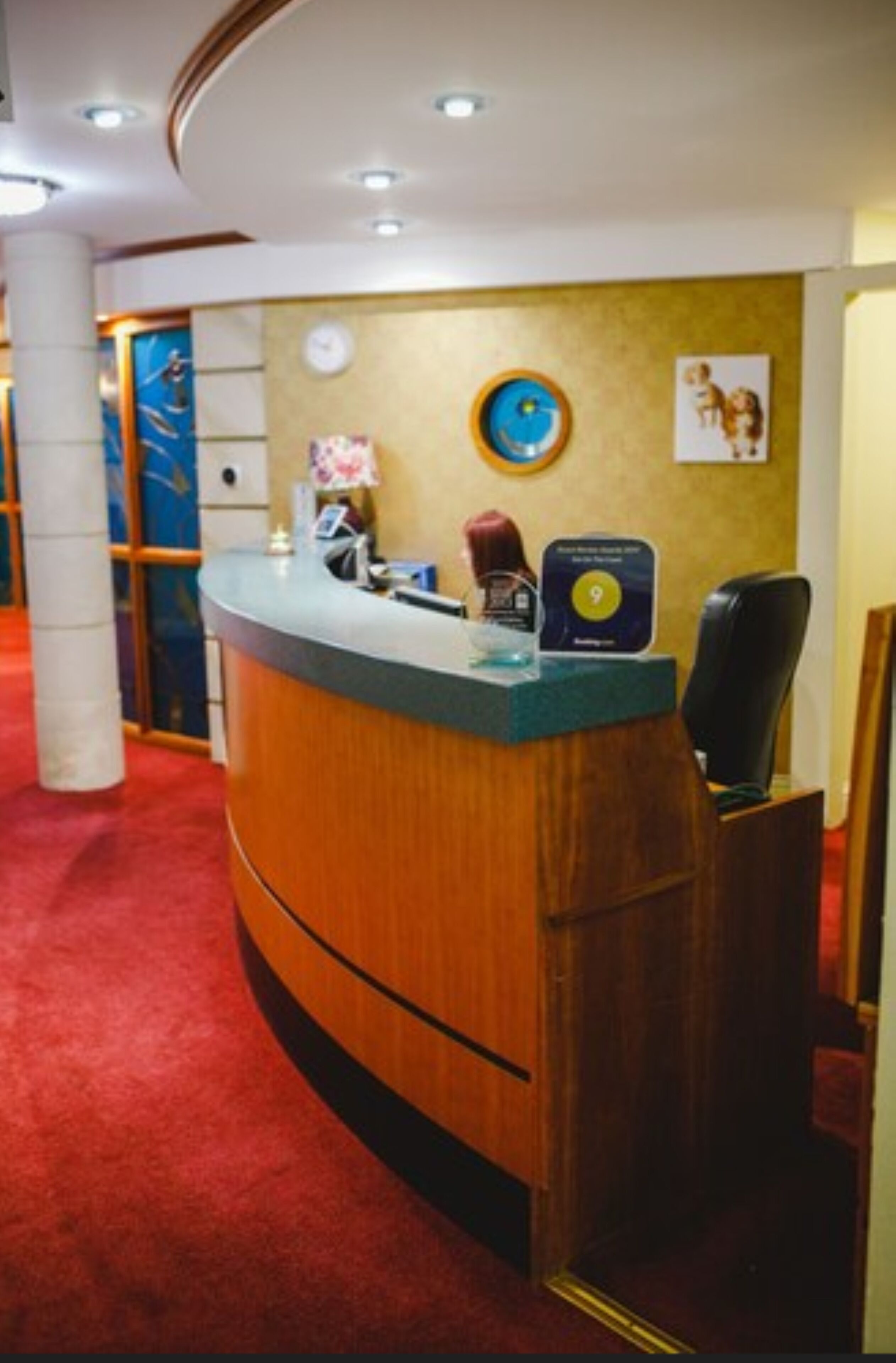 check-in/check-out kiosk