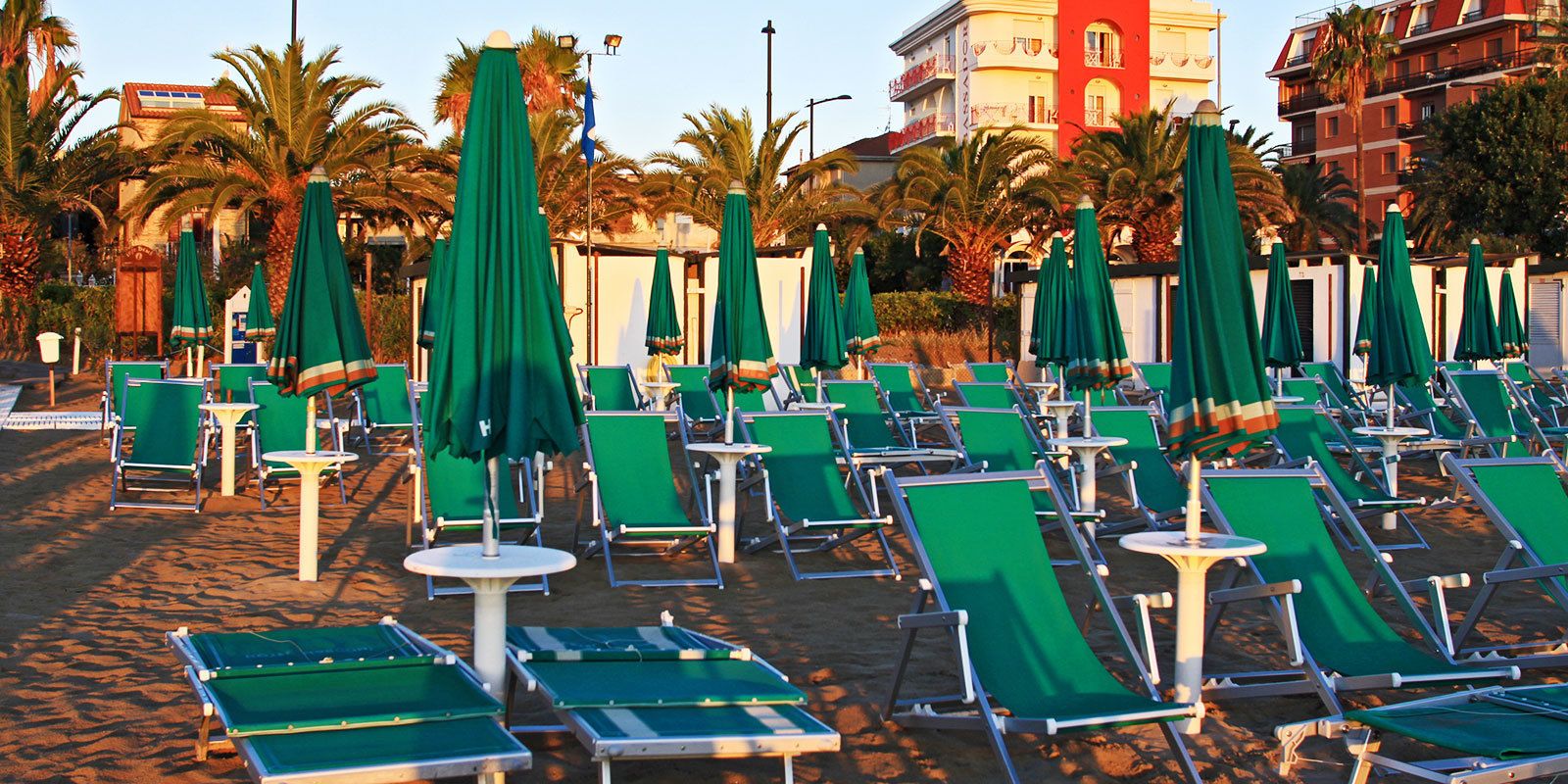 Private beach, white sand, sun-loungers, beach umbrellas