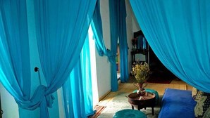 Living area - Riad Blue Berber (Marrakech)