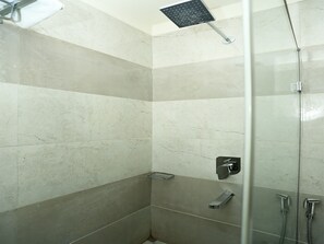 Standard Double or Twin Room, 1 Double Bed, Private Bathroom | Bathroom | Shower, rainfall showerhead, free toiletries, towels