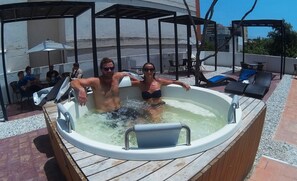 Rooftop pool