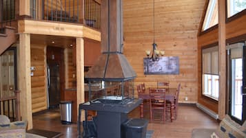 小木屋, 5 間臥室 (Vulcain) | 客廳 | 平面電視
