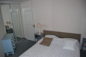 1 bedroom, in-room safe, iron/ironing board, travel crib