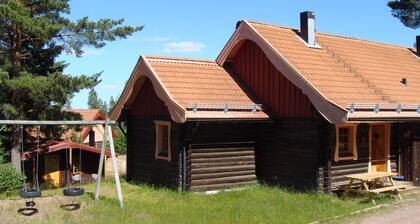 A fabulous log house at the foot of Gesundaberget and Santa Claus Village