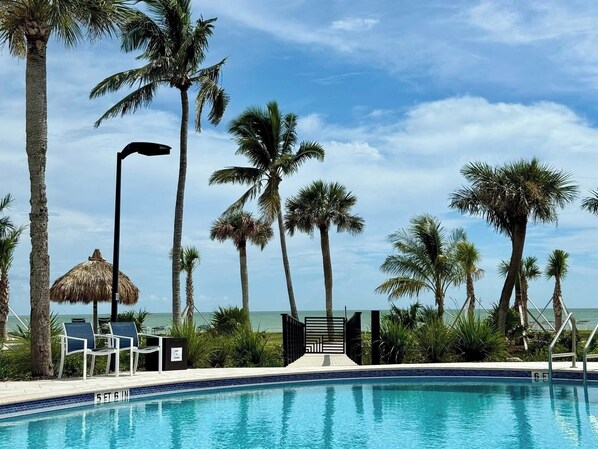 Außenpool, beheizter Pool