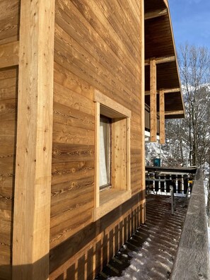 Property grounds - Large chalet La Clusaz - Exceptional view of the Aravis mountains in the Balme sector (La Clusaz)