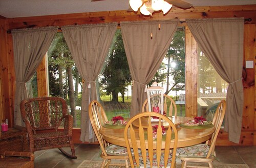 Sleeps 8, 3 bed 2 full bath with queen sleeper sofa.