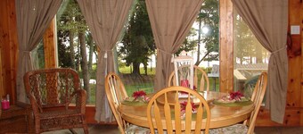 Sleeps 8, 3 bed 2 full bath with queen sleeper sofa.