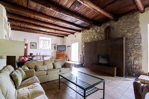 スマートテレビ、暖炉、テレビゲーム、DVD プレーヤー