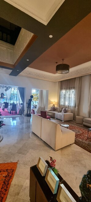 Sitzecke in der Lobby